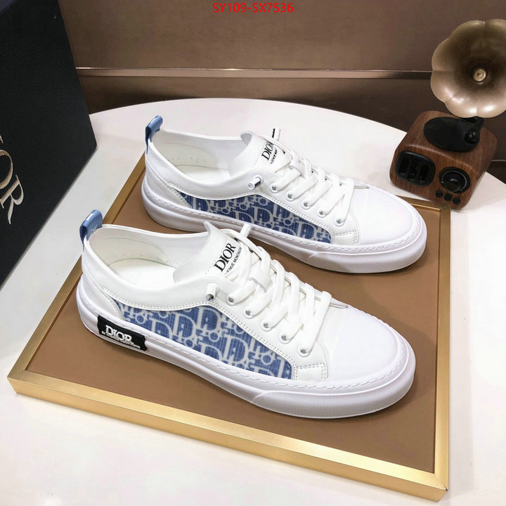 Men shoes-Dior how to find replica shop ID: SX7536 $: 109USD