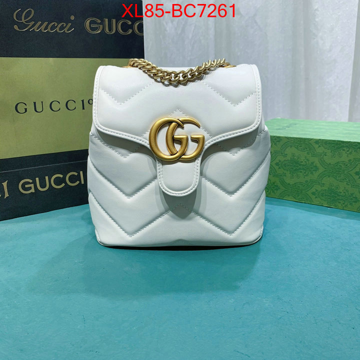 Gucci Bags(4A)-Backpack- 7 star ID: BC7261 $: 85USD,