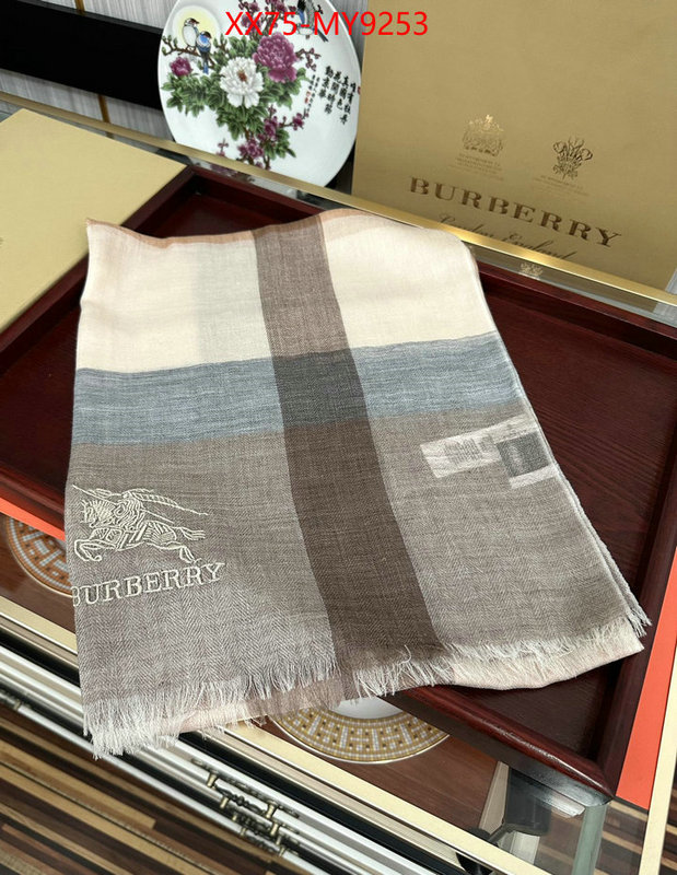 Scarf-Burberry china sale ID: MY9253 $: 75USD