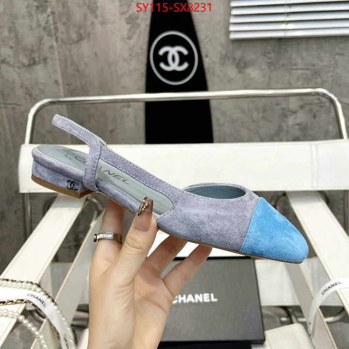 Women Shoes-Chanel buy 2024 replica ID: SX8231 $: 115USD