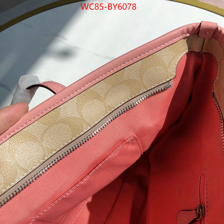 Coach Bags(4A)-Tote- buy best quality replica ID: BY6078 $: 85USD,