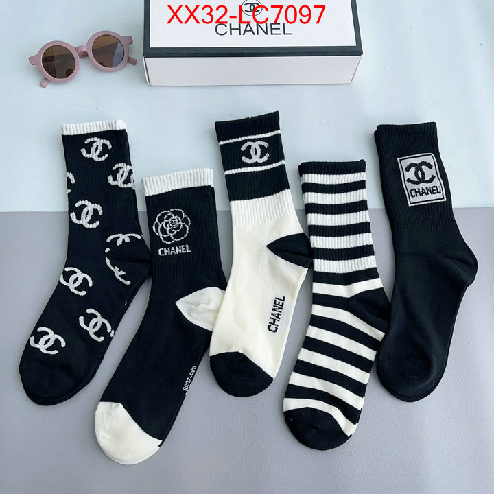 Sock-Chanel best replica 1:1 ID: LC7097 $: 32USD