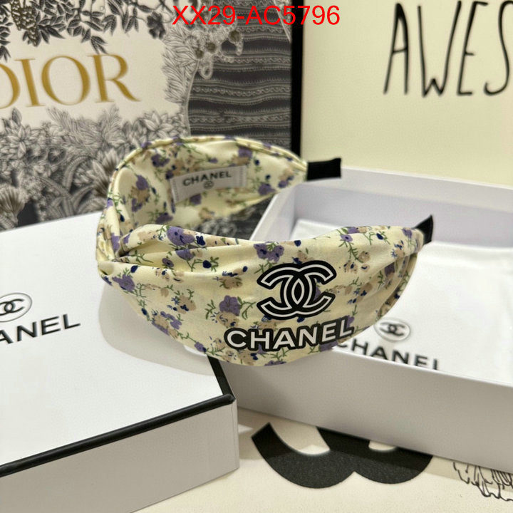 Hair band-Chanel wholesale sale ID: AC5796 $: 29USD