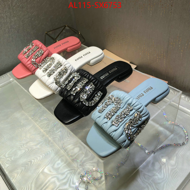 Women Shoes-Miu Miu buy first copy replica ID: SX6753 $: 115USD