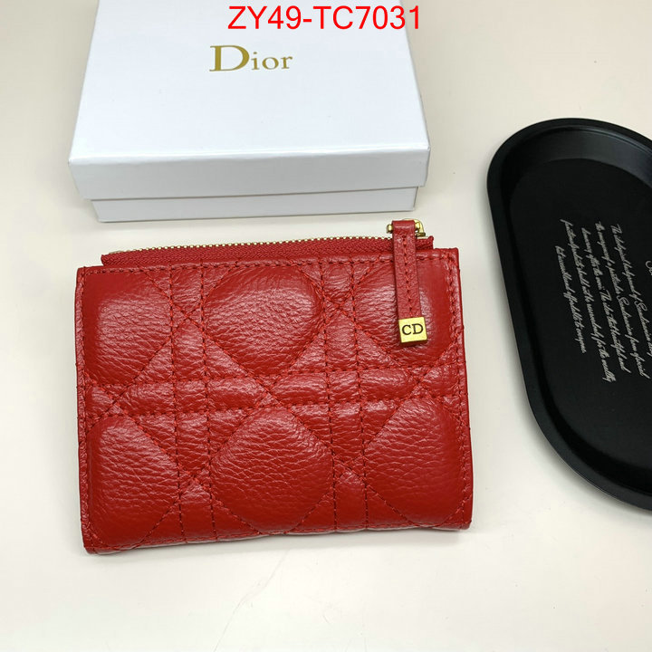 Dior Bags(4A)-Wallet- the online shopping ID: TC7031 $: 49USD,