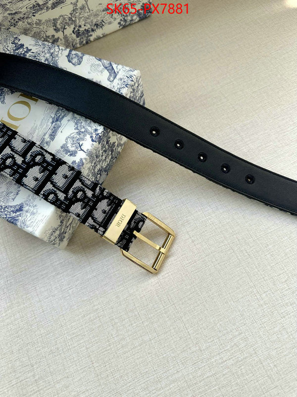 Belts-Dior online shop ID: PX7881 $: 65USD