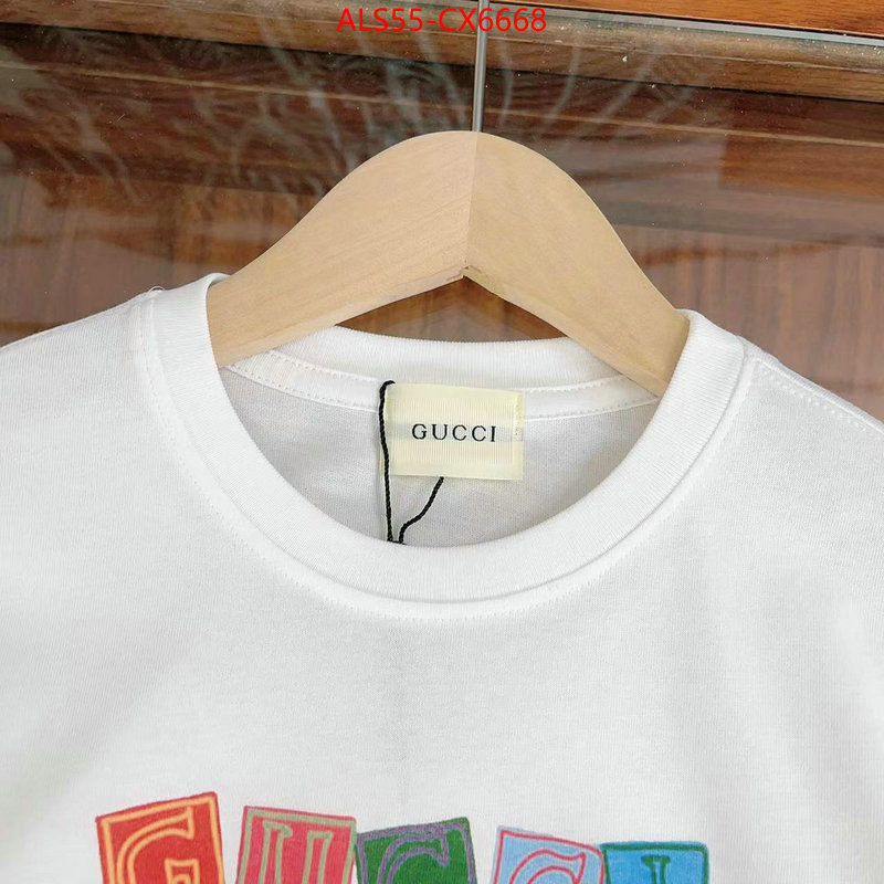 Kids clothing-Gucci luxury fake ID: CX6668 $: 55USD