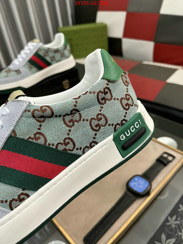 Men Shoes-Gucci knockoff highest quality ID: SX7786 $: 105USD