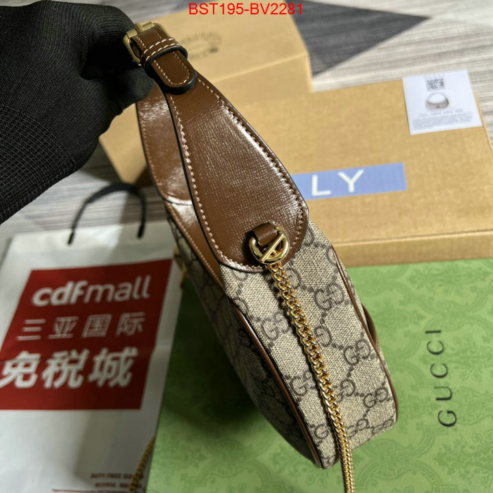 Gucci Bags(TOP)-Diagonal- buy luxury 2024 ID: BV2281 $: 195USD,