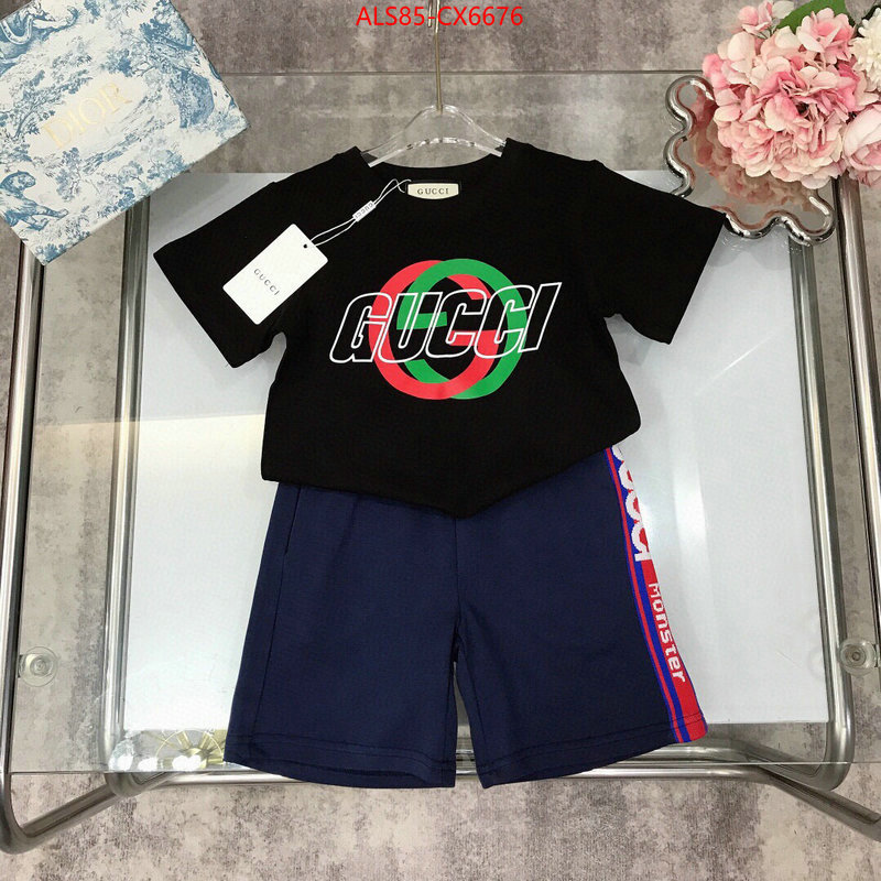 Kids clothing-Gucci how quality ID: CX6676 $: 85USD