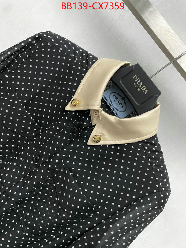 Clothing-Prada 1:1 replica ID: CX7359 $: 139USD