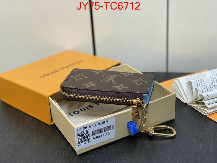 LV Bags(TOP)-Wallet replica aaaaa+ designer ID: TC6712 $: 75USD,