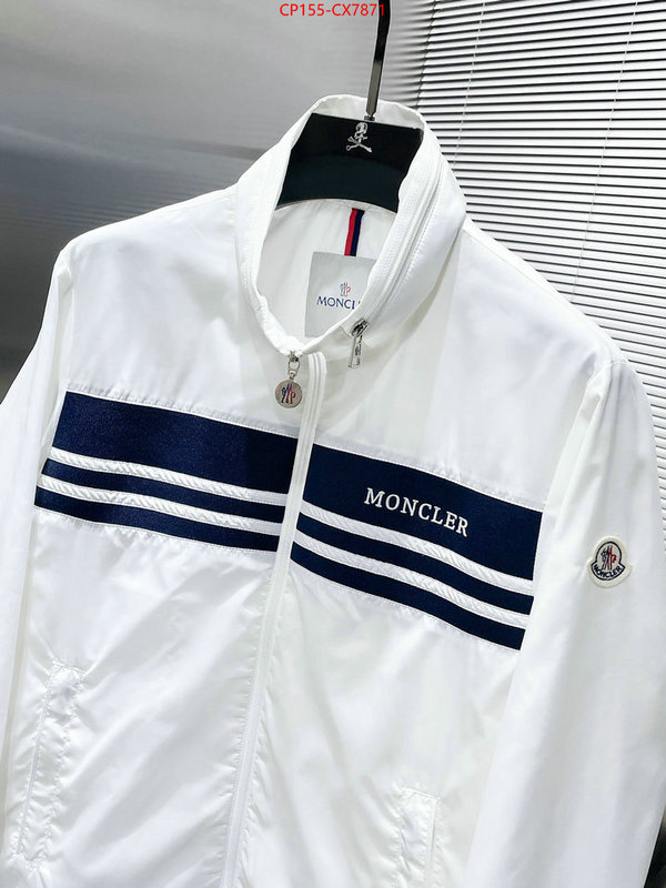 Clothing-Moncler buy best high-quality ID: CX7871 $: 155USD