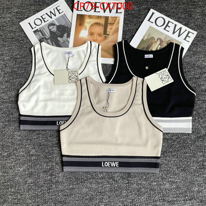 Clothing-Loewe buy aaaaa cheap ID: CX7000 $: 79USD