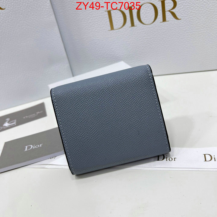 Dior Bags(4A)-Wallet- where to buy fakes ID: TC7035 $: 49USD,