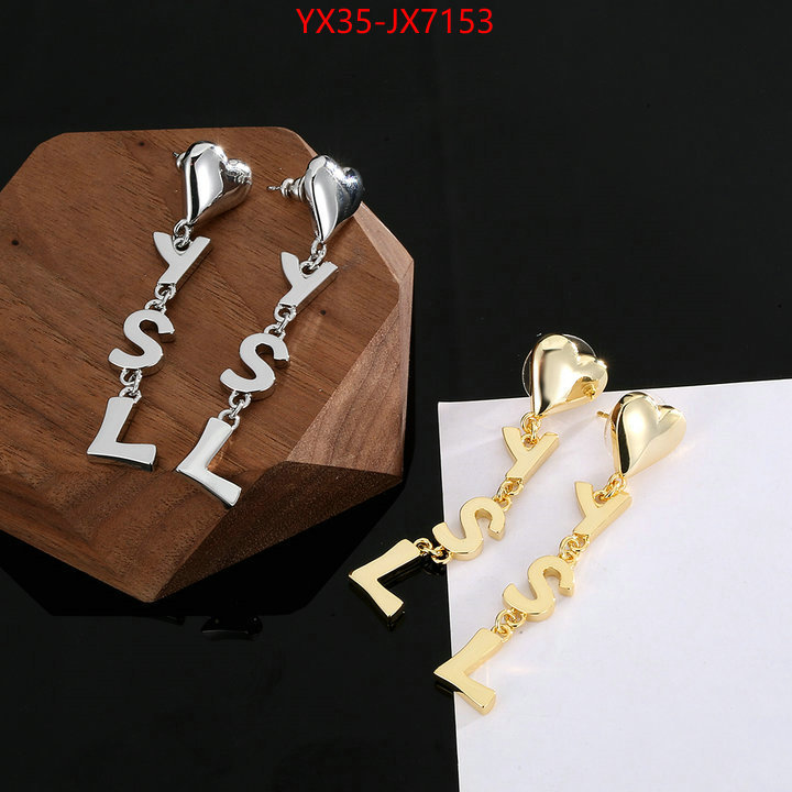 Jewelry-YSL high quality designer ID: JX7153 $: 35USD