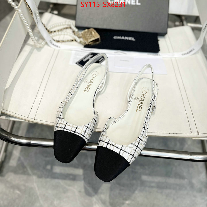 Women Shoes-Chanel buy 2024 replica ID: SX8231 $: 115USD