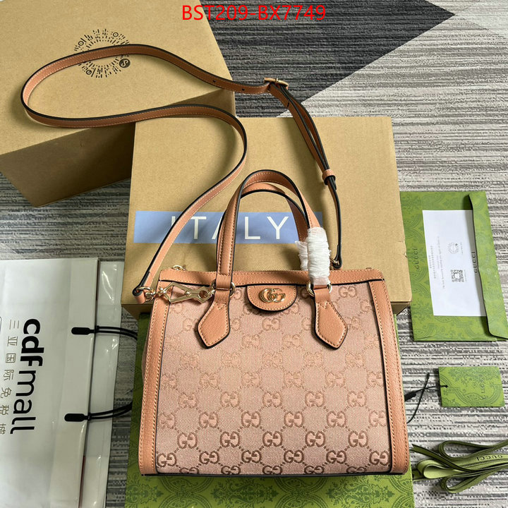 Gucci Bags(TOP)-Handbag- luxury fashion replica designers ID: BX7749 $: 209USD,