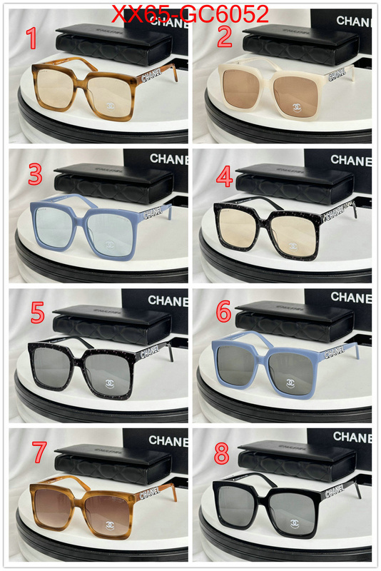 Glasses-Chanel only sell high-quality ID: GC6052 $: 65USD