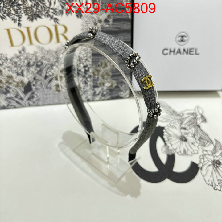 Hair band-Chanel how to find replica shop ID: AC5809 $: 29USD