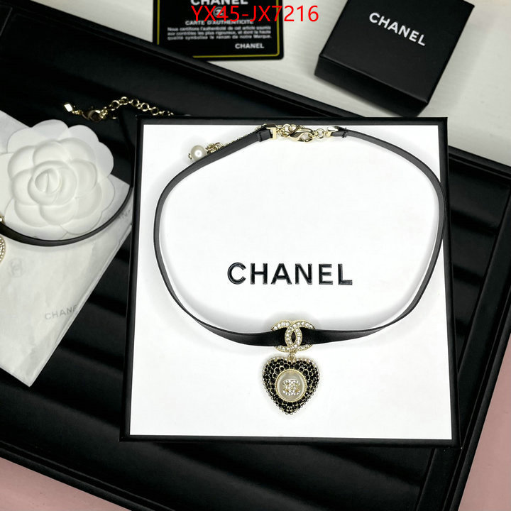 Jewelry-Chanel aaaaa customize ID: JX7216 $: 45USD