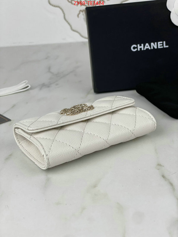 Chanel Bags(4A)-Wallet- designer fashion replica ID: TE3424 $: 69USD,