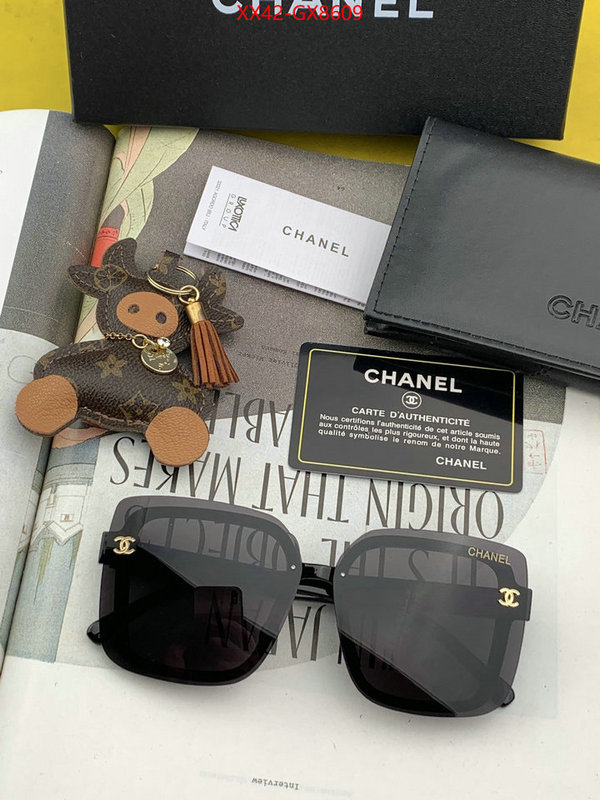 Glasses-Chanel same as original ID: GX8609 $: 42USD