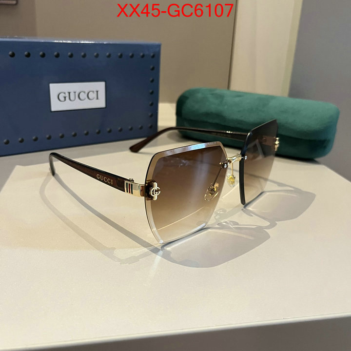 Glasses-Gucci 2024 perfect replica designer ID: GC6107 $: 45USD