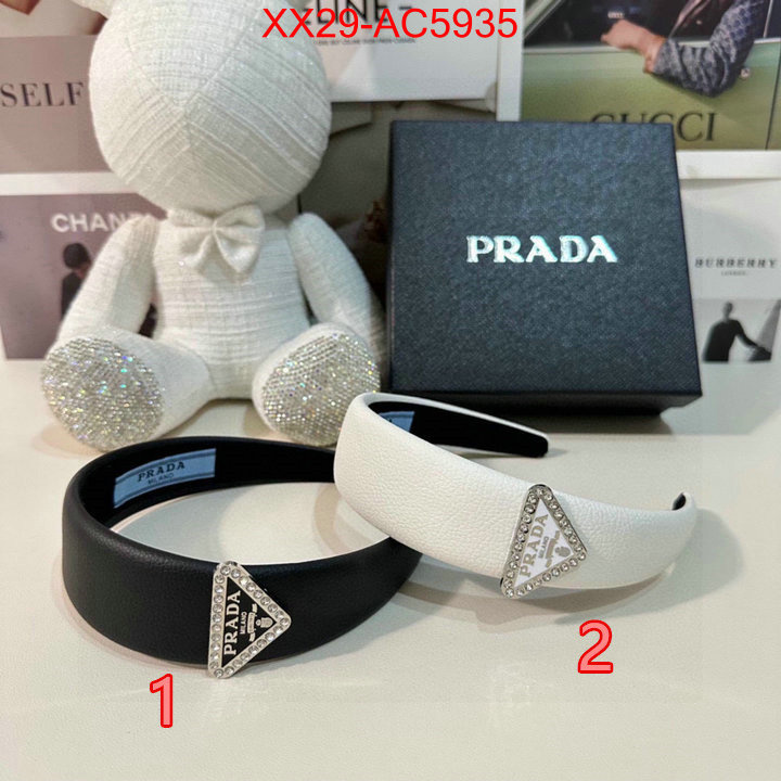 Hair band-Prada best quality fake ID: AC5935 $: 29USD