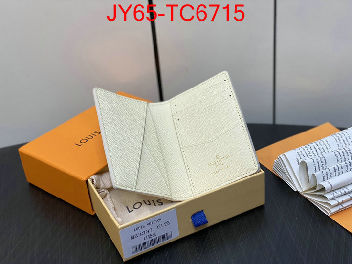 LV Bags(TOP)-Wallet only sell high-quality ID: TC6715 $: 65USD,