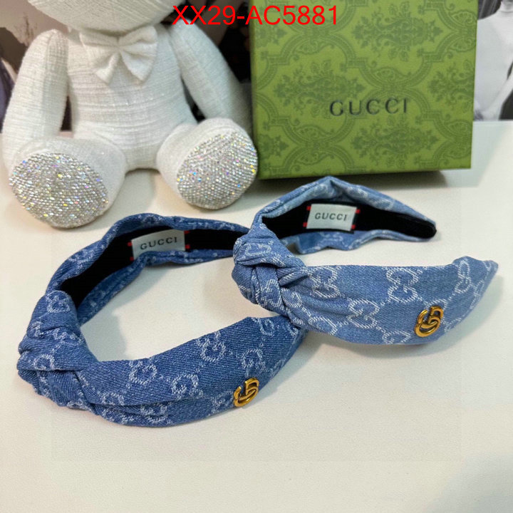 Hair band-Gucci fake ID: AC5881 $: 29USD