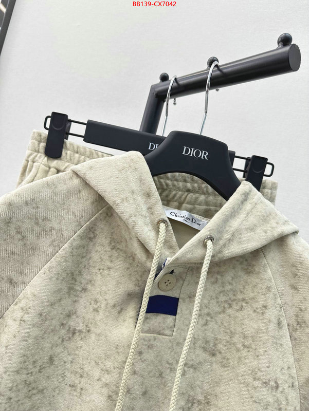 Clothing-Dior best replica 1:1 ID: CX7042 $: 139USD