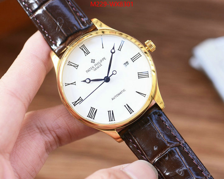 Watch(TOP)-Patek Philippe replica 2024 perfect luxury ID: WX8301 $: 229USD