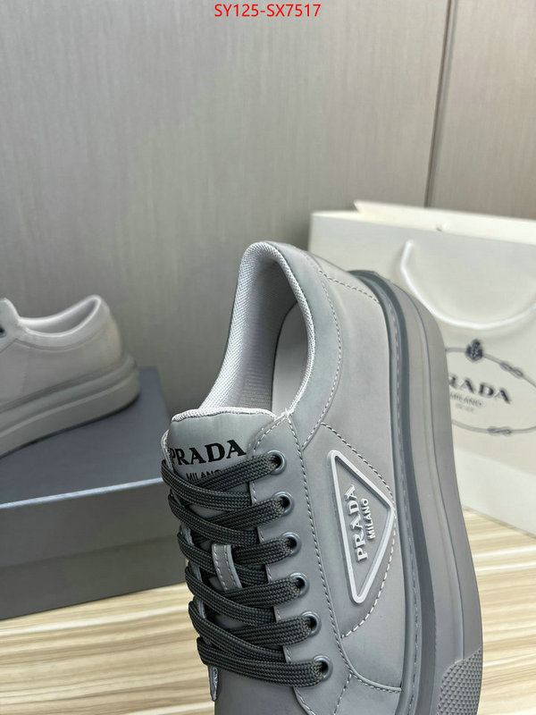 Men shoes-Prada where can i buy the best quality ID: SX7517 $: 125USD