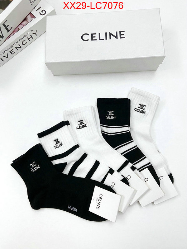 Sock-CELINE buy first copy replica ID: LC7076 $: 29USD