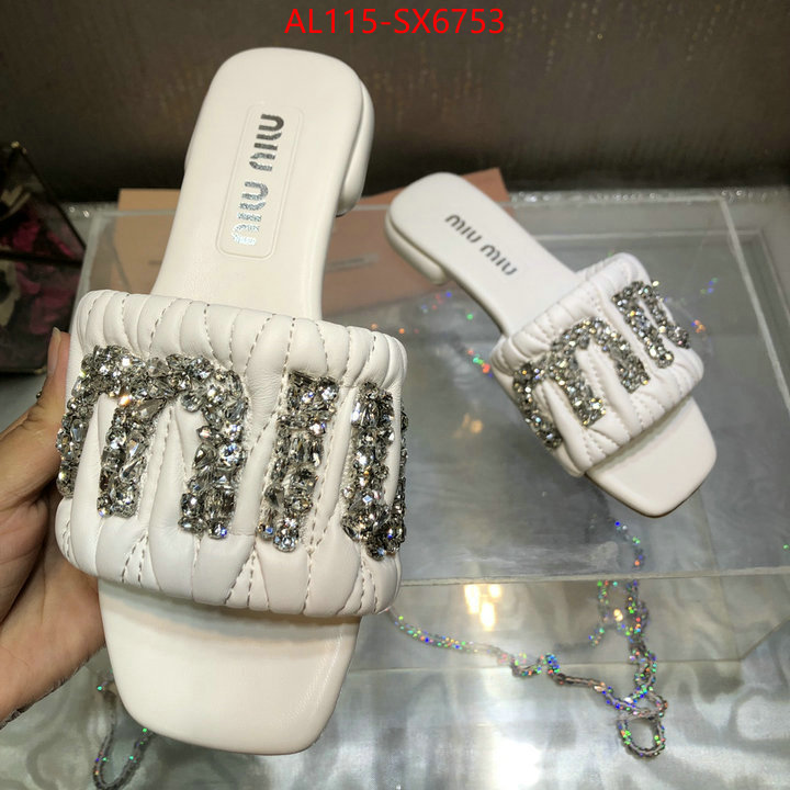 Women Shoes-Miu Miu buy first copy replica ID: SX6753 $: 115USD