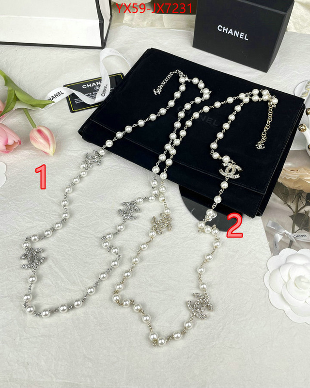 Jewelry-Chanel wholesale sale ID: JX7231 $: 59USD