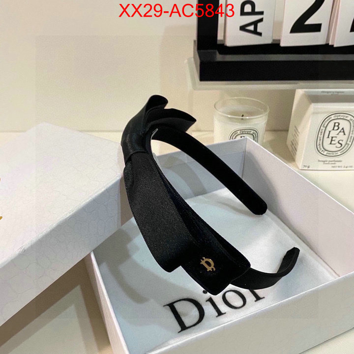 Hair band-Dior 2024 perfect replica designer ID: AC5843 $: 29USD