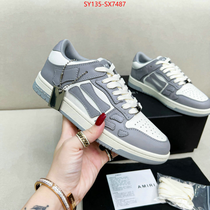 Women Shoes-AMIRI where quality designer replica ID: SX7487 $: 135USD