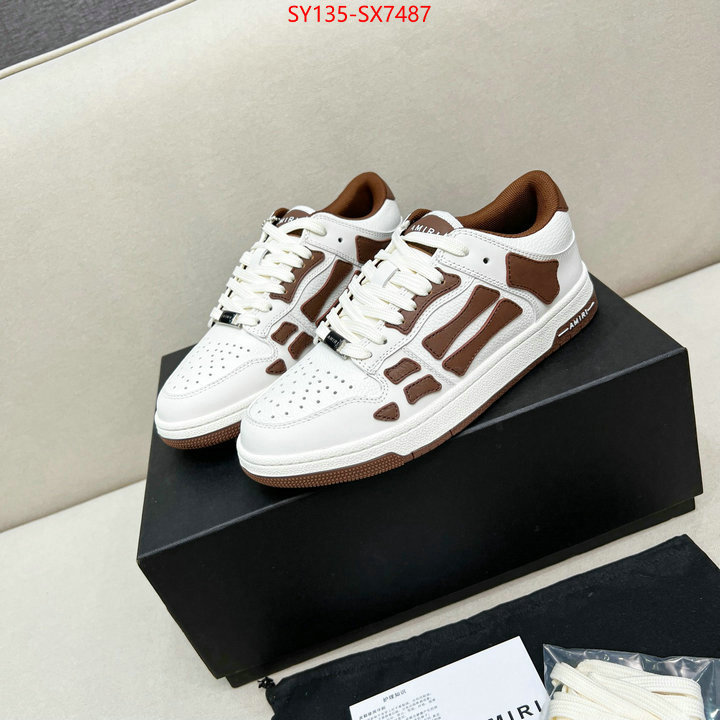 Women Shoes-AMIRI where quality designer replica ID: SX7487 $: 135USD