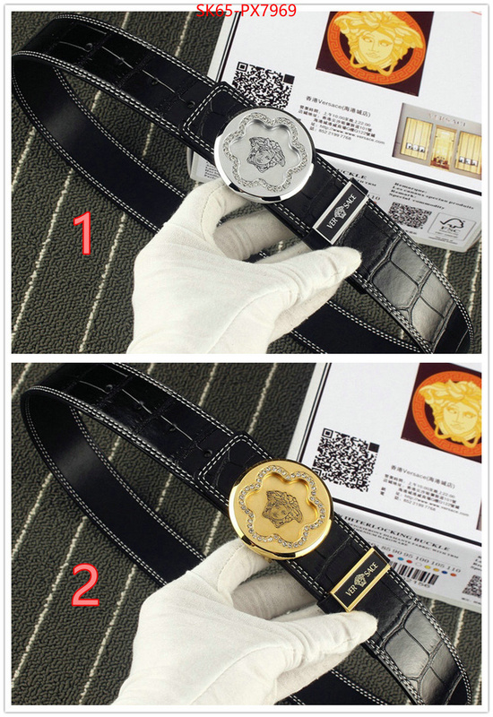 Belts-Versace best quality designer ID: PX7969 $: 65USD