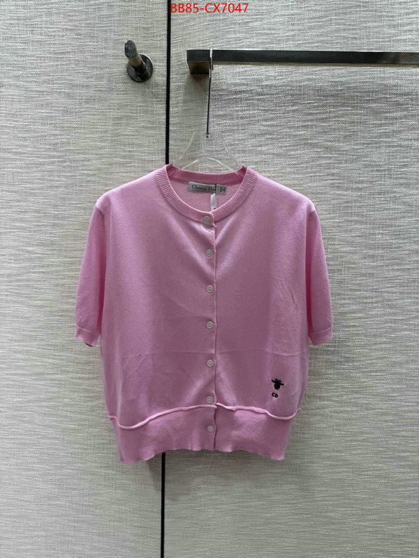 Clothing-Dior first top ID: CX7047 $: 85USD