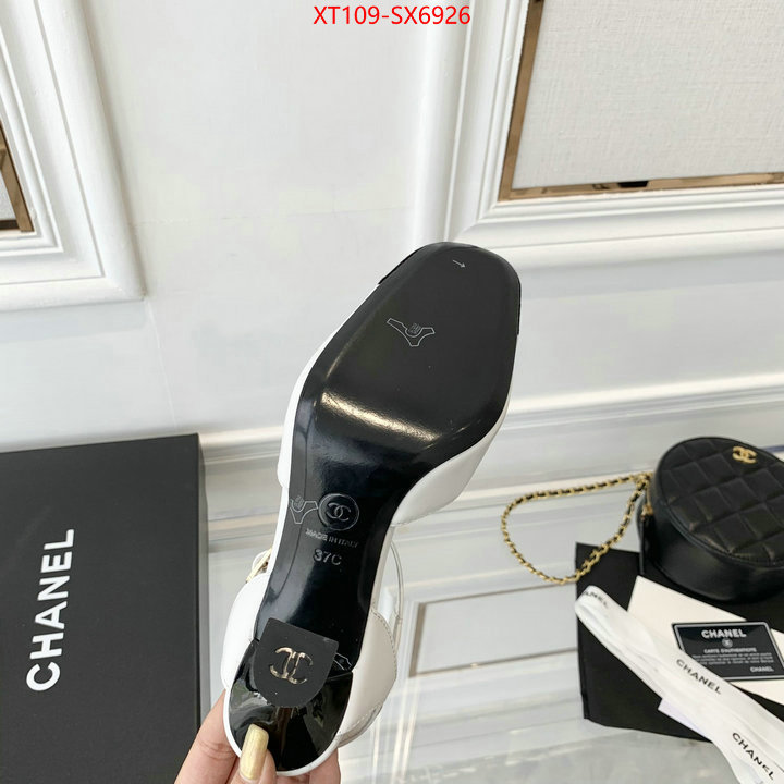 Women Shoes-Chanel top 1:1 replica ID: SX6926 $: 109USD