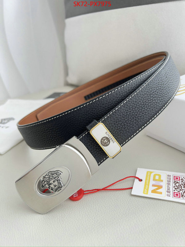 Belts-Versace designer 1:1 replica ID: PX7975 $: 72USD