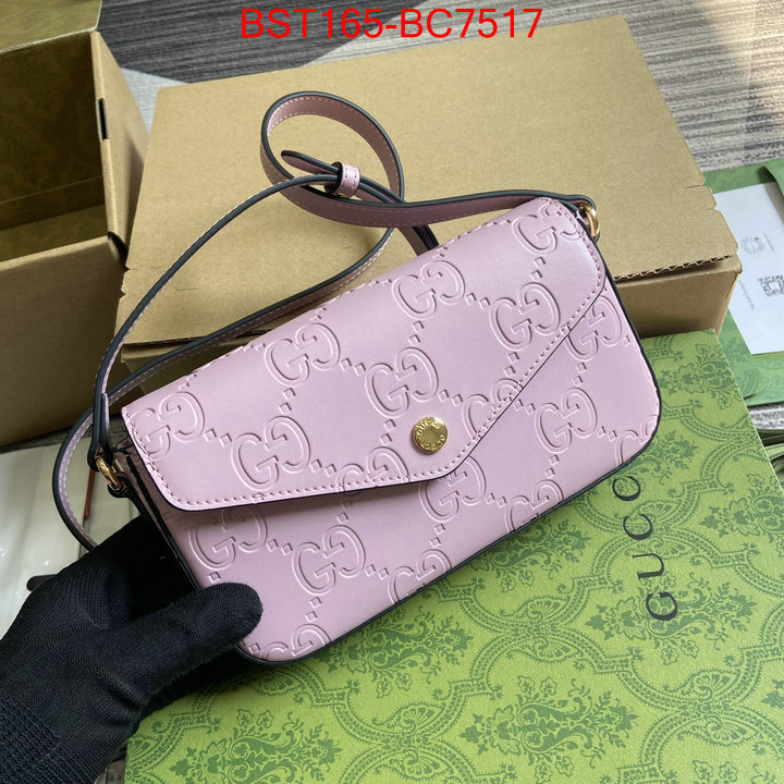 Gucci Bags(TOP)-Crossbody- where to buy high quality ID: BC7517 $: 165USD,