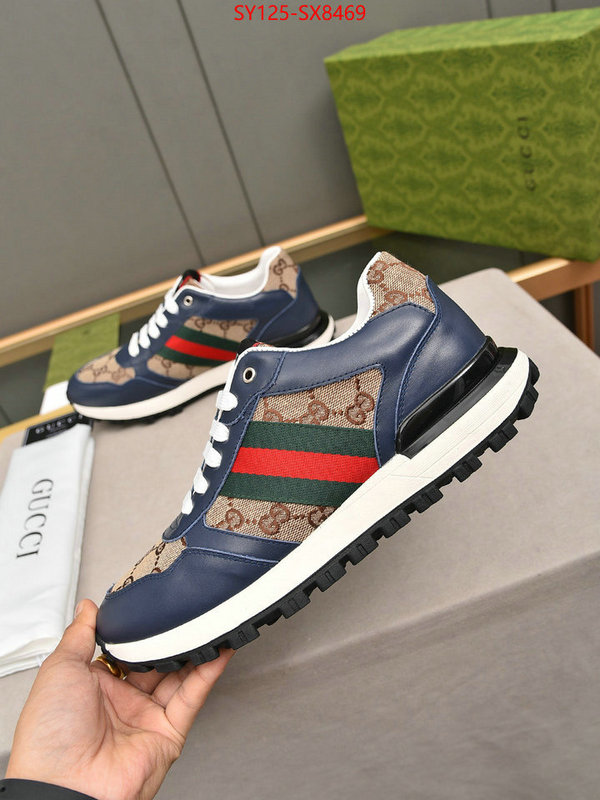 Men Shoes-Gucci replcia cheap from china ID: SX8469 $: 125USD