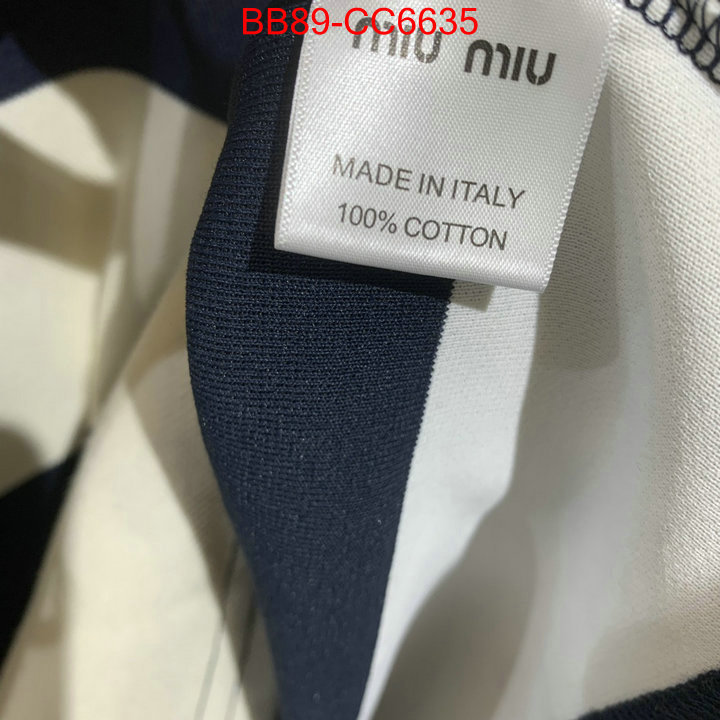 Clothing-MIU MIU luxury cheap ID: CC6635 $: 89USD