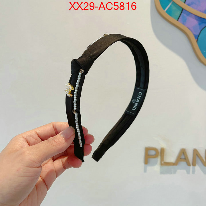 Hair band-Chanel high-end designer ID: AC5816 $: 29USD