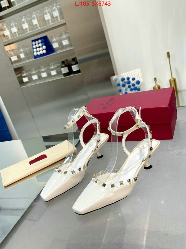 Women Shoes-Valentino 2024 replica ID: SX6743 $: 105USD