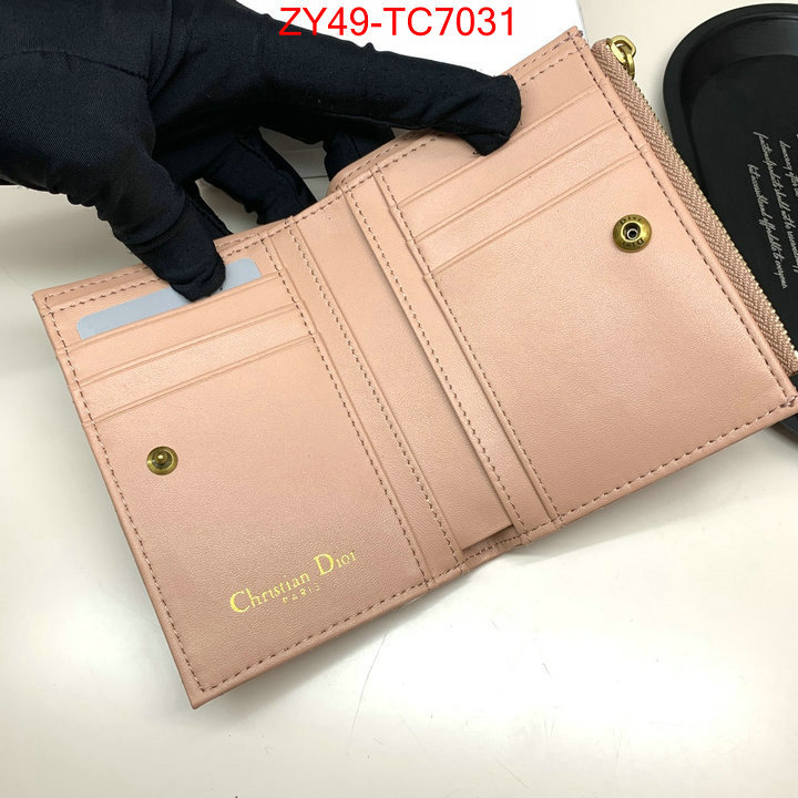 Dior Bags(4A)-Wallet- the online shopping ID: TC7031 $: 49USD,